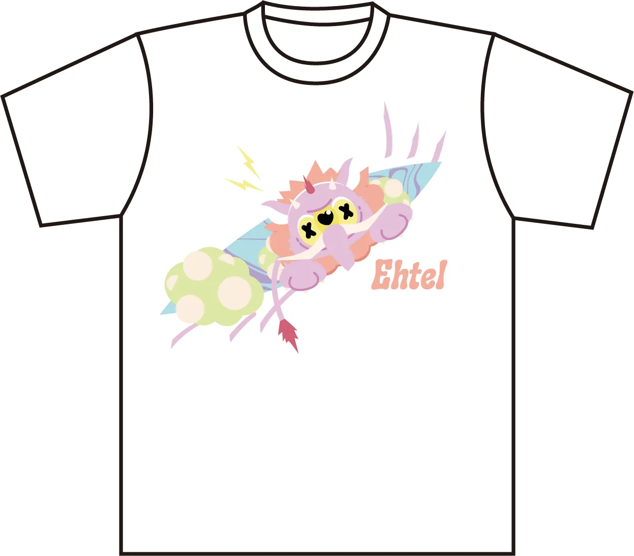 Tシャツ（ホワイトB)