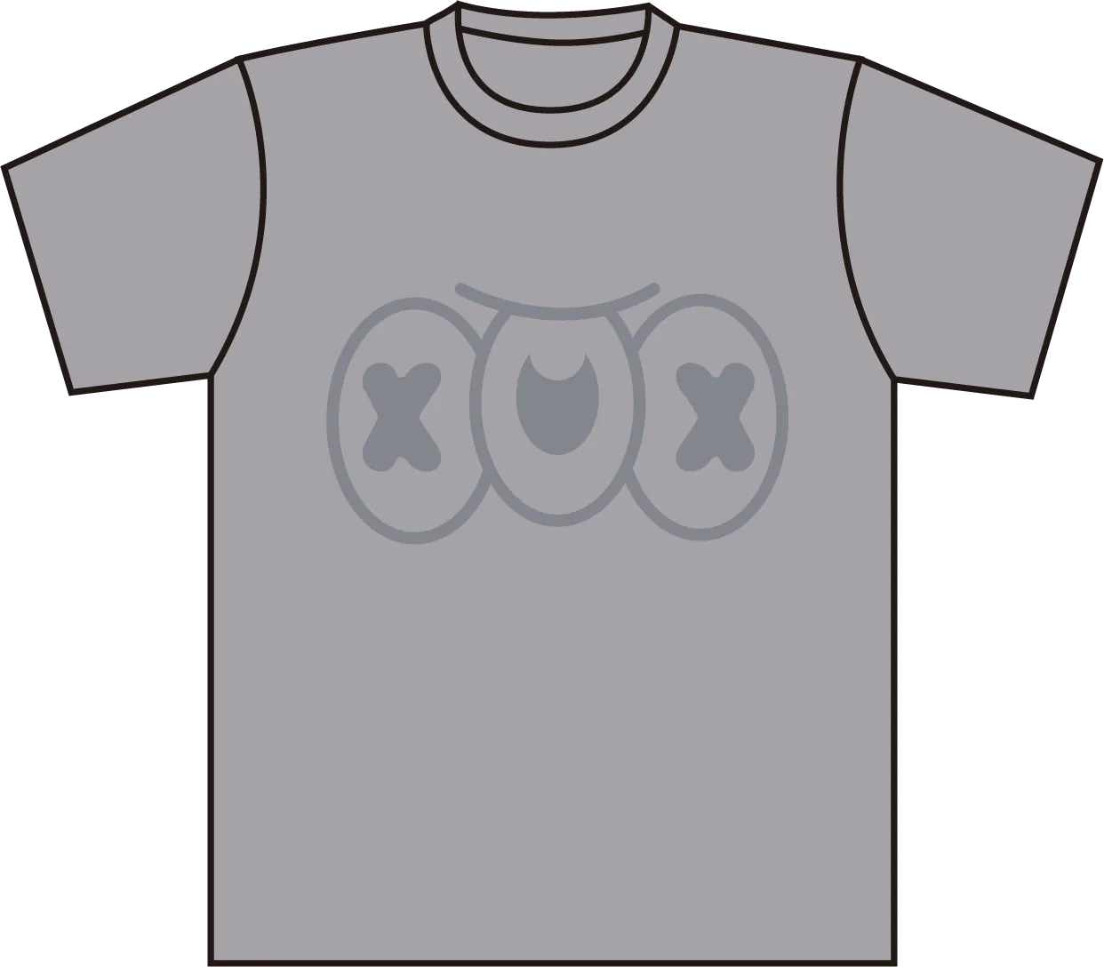 Tシャツ（グレー)
