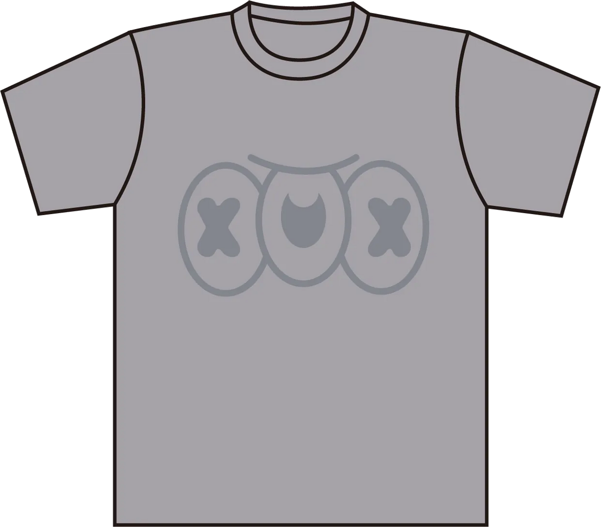 Tシャツ（グレー)